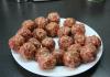 Vermicelli polievka s mäsovými guľkami: krok za krokom recept na kuracie mäso